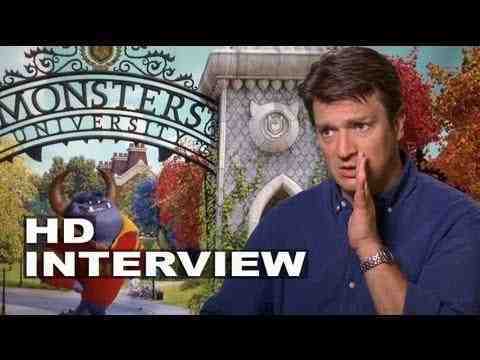 Monsters University - Nathan Fillion Interview Part 1